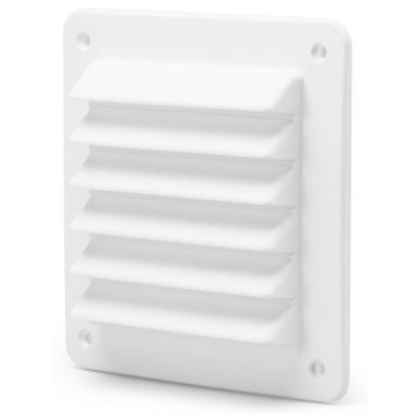 Fresh 55031 Udvendigt Vægventilationsgitter 150×150 mm, PP