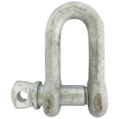 Gunnebo A773120 Sjakkel rett, kl-3, galvanisert