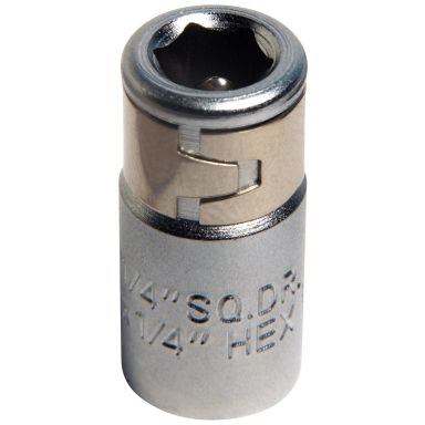 Ironside 116138 Bitsadapter 1/4&quot, 4-kant til 6-kant