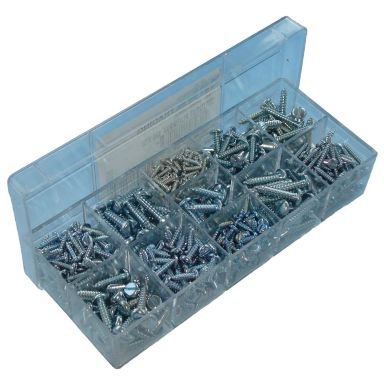 Tilka 80174 Sortiment af metalskruer 2,9 x 9,5 - 5,5 x 22, css FZB