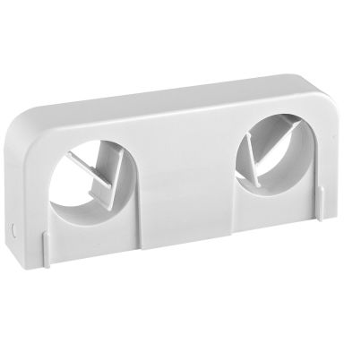 Faluplast Snap 14190 Rørklemme 25/28 mm, hvit