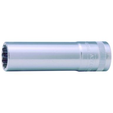 Bahco A7402DM-12 12-kulmainen hylsy 3/8&quot, pitkä malli