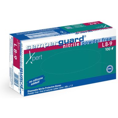 Semperguard Xpert L8-9 Engångshandske extra tjock