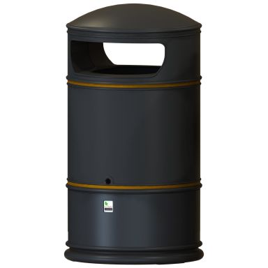 Hykab Carl Avfallsbeholder rund, 100 l