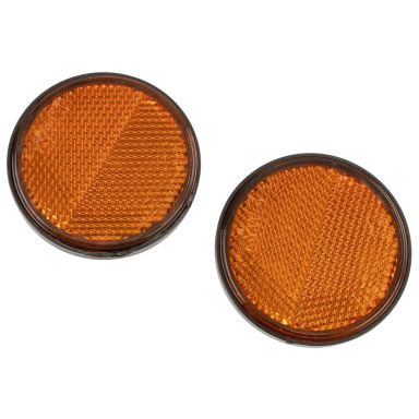 CJ 547175 Reflektor til køretøjet Til anhænger, 2-pak, orange