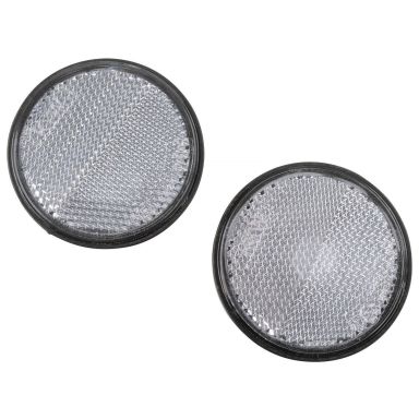 CJ 547176 Fordonsreflex till släpvagn, 2-pack, vit