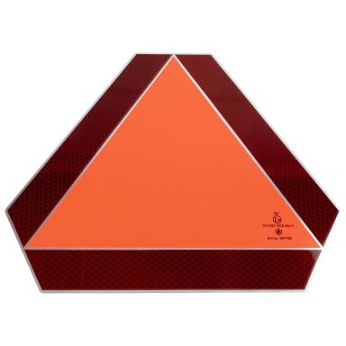 CJ 547182 Trafikskylt för långsamtgående fordon, i plåt