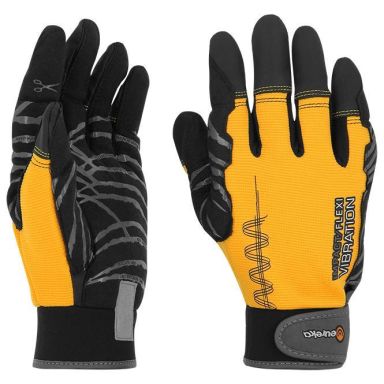 Eureka Impact Vibration Flexi Anti-vibrationshandske Fleksibel, vibrationsdæmpende