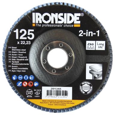 Ironside 201345 Lamellilaikka 125 mm