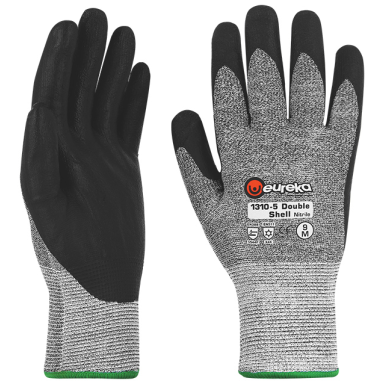 Eureka Cut 1310-5 Skärskyddshandske nitril, fodrad