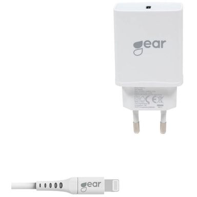Gear 665114 Vægoplader med 1 m kabel