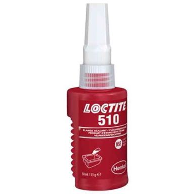 Loctite 510 Flänstätning 50 ml, värmeresistent, dragspelsflaska