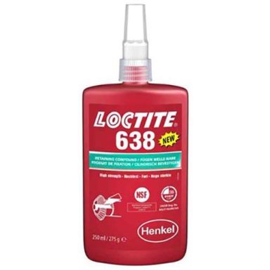 Loctite 638 Bøsningsmontering 250 ml, høj viskositet