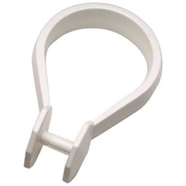 Arrow Safir Draperiring vita med snäpplåsning, 12-pack