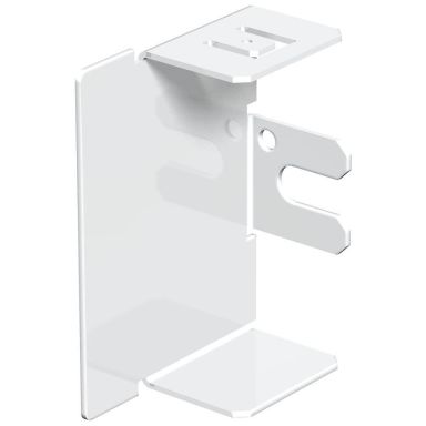 Obo Bettermann 6249426 Endestykke hvit stålplate