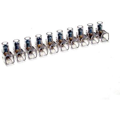 Rutab 1440837 Koblingsklemme 10-polet, transparent