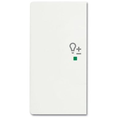 ABB Future Linear 6220-0-0610 Enkelvippa dimmer, matt, vit