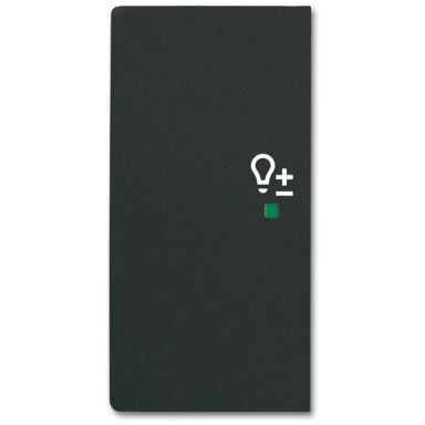 ABB Future Linear 6220-0-0627 Enkelvippa dimmer, matt, svart