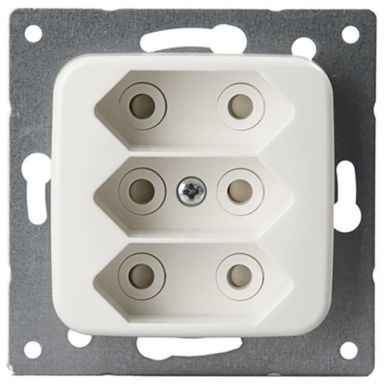 ABB 303UC Stikkontakt 3 x klasse II