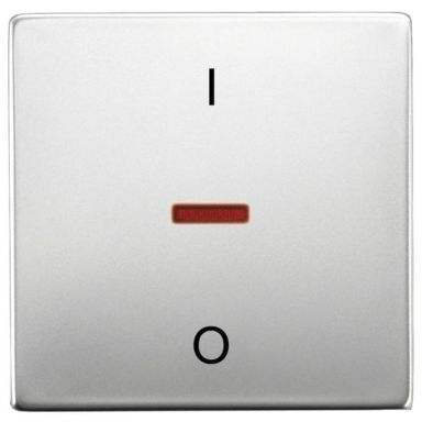 ABB 1788-866 Enkelvippa 1-vägs, röd lins, 1/0