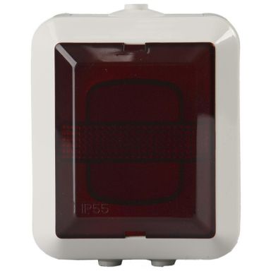 ABB 2661SW-12 Signalpære rød, utenpåliggende