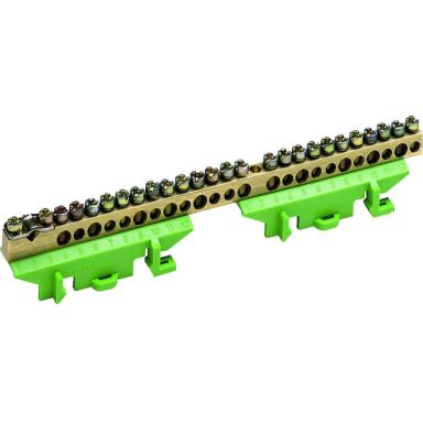 Hager KM25E Jordplint 60 A, mässing