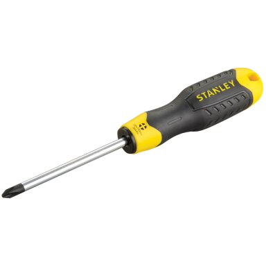 STANLEY 0-64-974 Cushion Grip Ruuvitaltta Pozidriv, kromattu terä, pehmeä ote