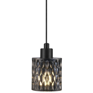 Nordlux HOLLYWOOD Pendelarmatur rökfärgad