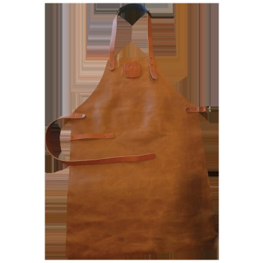 OFYR Leather Apron Brown Förkläde läder