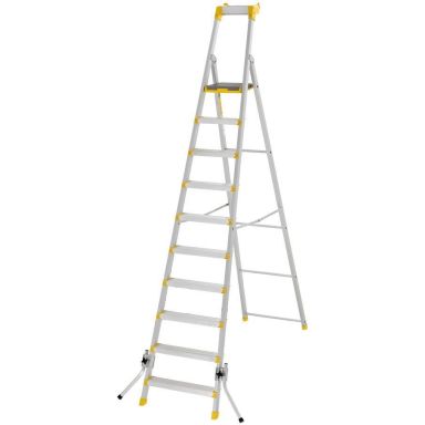 W.steps 55P Trappstege med certifierat aluminium, med stödben