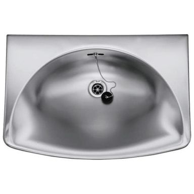 Intra ED1 Tvättställ med bräddavlopp, rostfritt