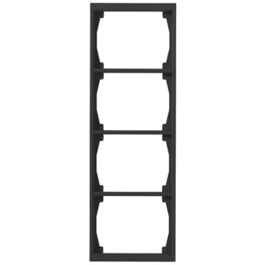 ABB Impressivo 1724F100-885 Dekkramme matt svart, 100 mm