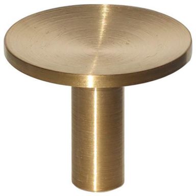 Gustavsberg K11 Knop børstet messing