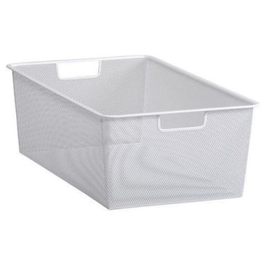 Elfa 135290 Mesh-kori valkoinen