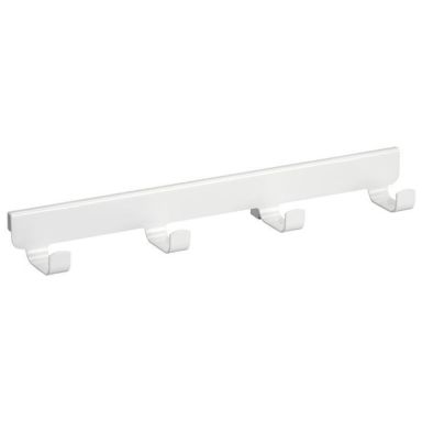 Elfa 473316 Konsollkroklist 4 kroker, hvit