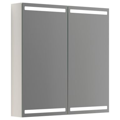 Dansani Luna Level Spegelskåp 80 cm, med ljusstyrning