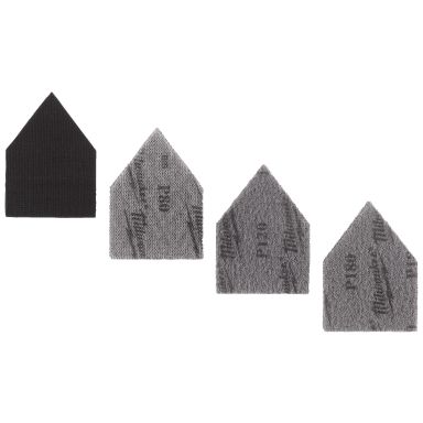 Milwaukee 48805405 Hiomaverkkosarja 67 x 92 mm, K80-180, 13 osaa