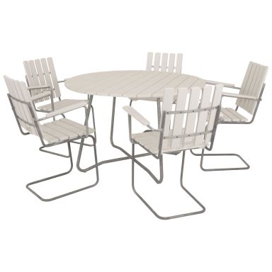 Eden Wood Amanda EW 4073-G50 Matgrupp runt bord, fåtöljer