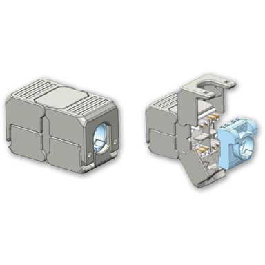 Eurolan 16B-EA-13SL Liitos RJ45 8 (8), suojattu