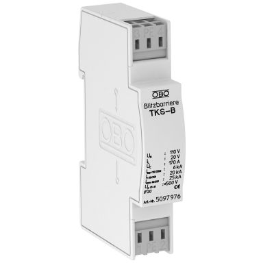 Obo Bettermann 5097976 Salamavirtasuoja 2-napainen