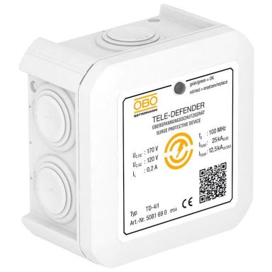 Obo Bettermann 5081690 Telesuoja halogeeniton, IP54