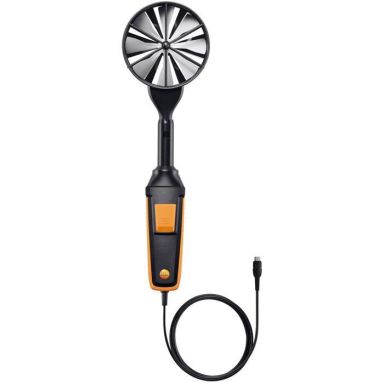 Testo 06359372 Siipipyöräanturi Erittäin tarkka, kiinteällä kaapelilla