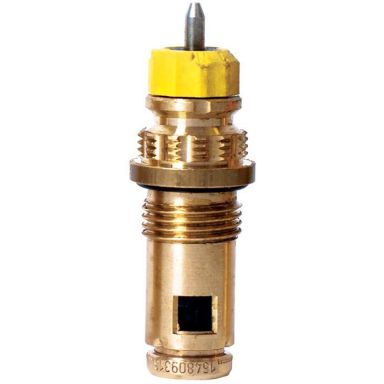 Purmo 6733722 Ventilindsats gul, til Danfoss termostat