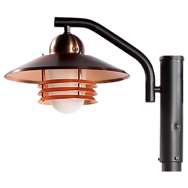 Westal Tellus I Stolparmatur koppar, 300 x 300 x 400 mm, E27