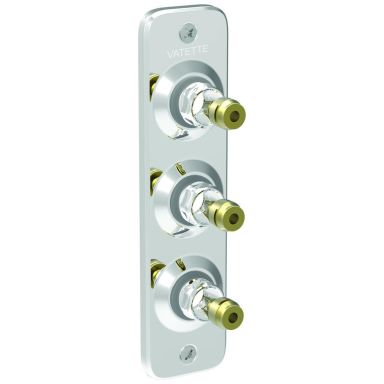 Vatette V6 Koblingsbeslag 3-rør, 15 (1/2&quot)