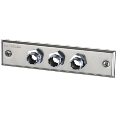 FM Mattsson 1408-1550 Väggbricka med väggtätning, lekande nippel