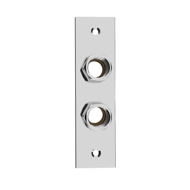 Trio Perfekta 8531933 Väggbricka för Cu-rör