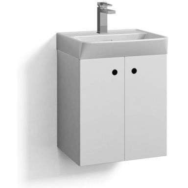 Svedbergs Intro 45 Tvättställsskåp vit