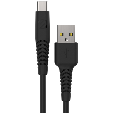 Scosche SynCable HD USB-kabel USB-A til USB-C sort