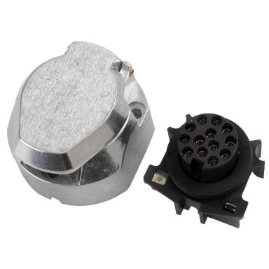 CJ 547193 Tilhengerkontakt 13-polet, metall